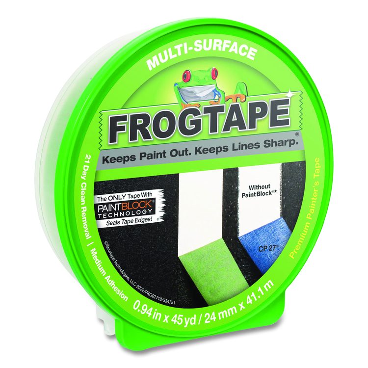 FrogTape Multi-Surface Painting Tape, 0.94" x 45 yds, Green