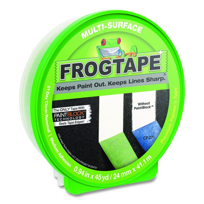FrogTape Multi-Surface Painting Tape, 0.94" x 45 yds, Green