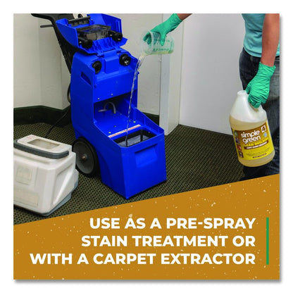 Clean Building Carpet Cleaner Concentrate, Unscented, 1gal Bottle
