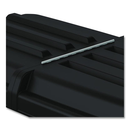 3/4 Cubic Yard Tilt Truck Lid, 31.69 x 67 x 6.9, Black
