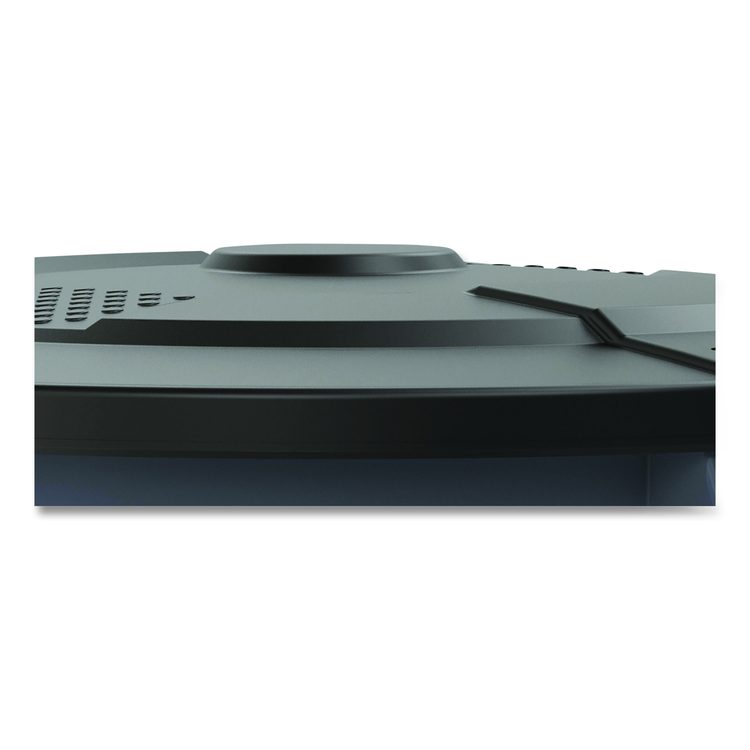 55-Gallon Utility Trash Can Lid, 28.25 x 26.75 x 3, Black