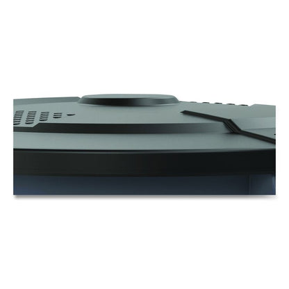 55-Gallon Utility Trash Can Lid, 28.25 x 26.75 x 3, Black