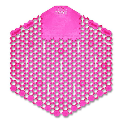 Wave 3D Urinal Deodorizer, Spiced Apple Scent, Red, 10/Box