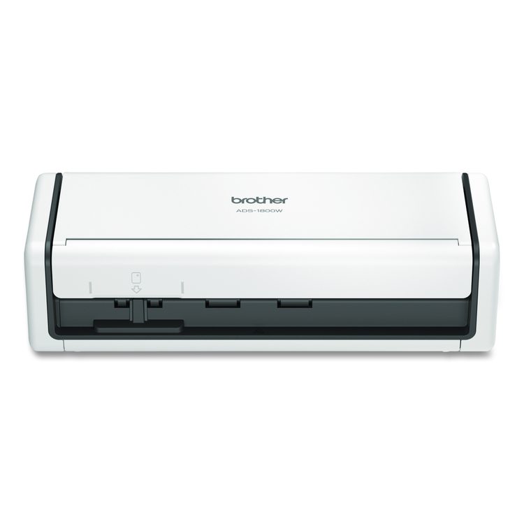 ADS-1800W Compact Desktop Scanner, 600 dpi Optical Resolution, 20-Sheet Duplex Auto Document Feeder