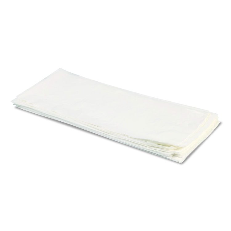Linear Low-Density Can Liners, 56 gal, 1.1 mil, 46" x 50", Clear, 100/Carton