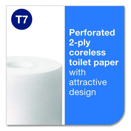 Advanced Coreless High Capacity Bath Tissue, 2-Ply, White, 1,000 Sheets/Roll, 12 Rolls/Carton
