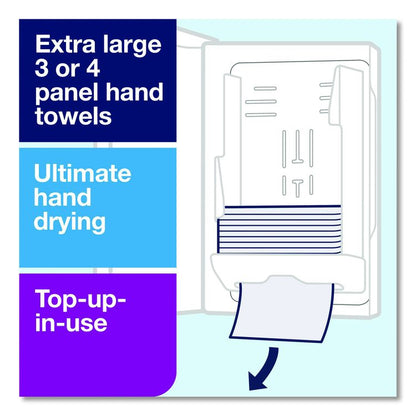 Xpress Multifold Hand Towel Dispenser H2, 11.9 x 4 x 17.5, Black