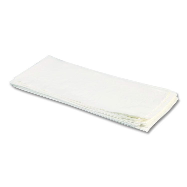 Linear Low-Density Can Liners, 16 gal, 0.5 mil, 24" x 32", Clear, 500/Carton