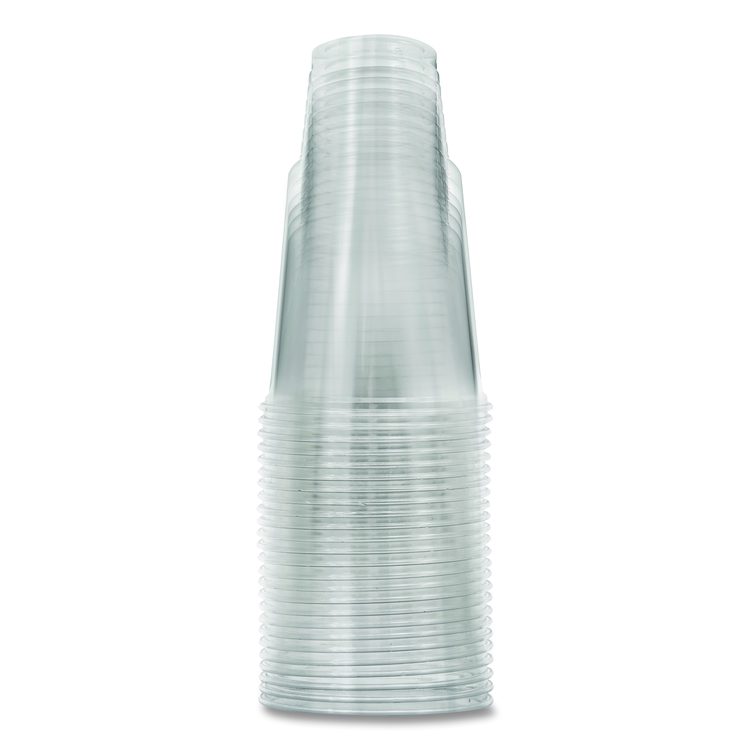 Conex ClearPro Plastic Cold Cups, 30 oz, Clear, 25/Bag, 20 Bags/Carton