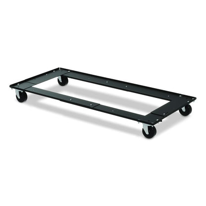 File Cabinet Dolly, 1,000 lb Capacity, 42 x 24 x 4, Black