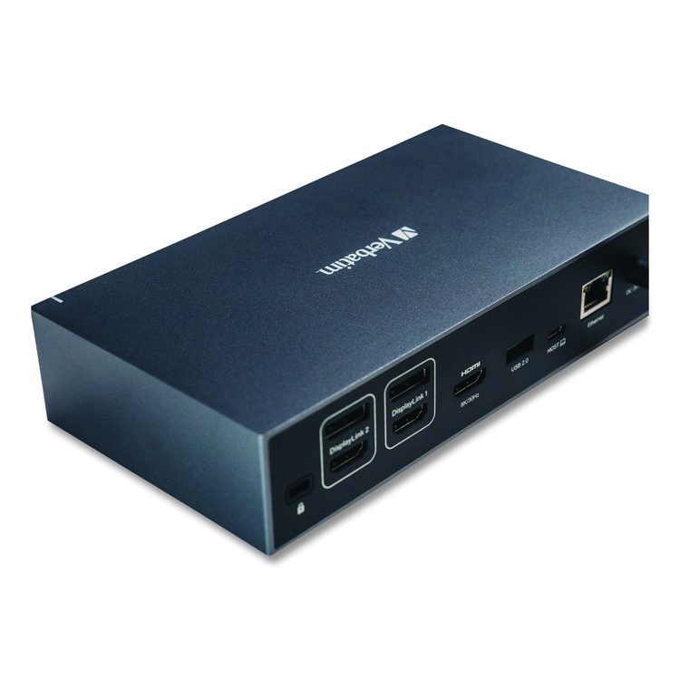 USB-C Pro Docking Station 17-in-1, Audio/DisplayPort/HDMI/Micro SD/RJ45/SD/USB-A/USB-C, Gray