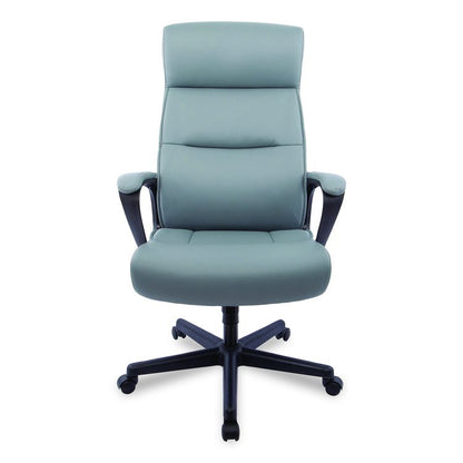 Alera Oxnam Series High-Back Task Chair, Supports Up to 275 lb, 17.56 to 21.38 Seat Height, Gray Seat, Gray Back, Black Base