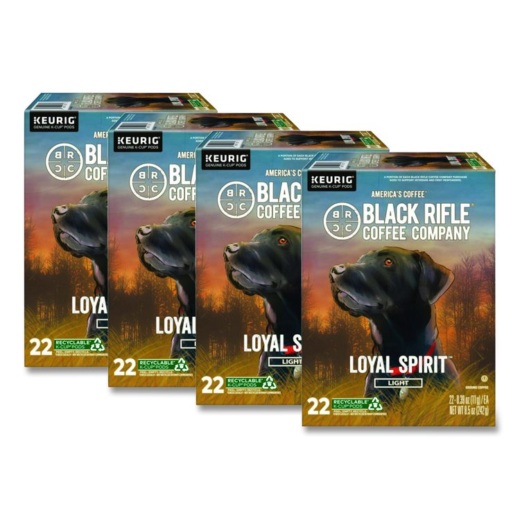 Loyal Spirit Coffee K-Cups, 88/Carton