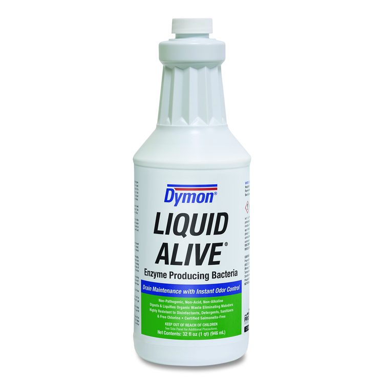 LIQUID ALIVE Enzyme Producing Bacteria, 32 oz Bottle, 12/Carton