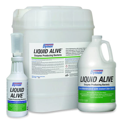 LIQUID ALIVE Enzyme Producing Bacteria, 32 oz Bottle, 12/Carton