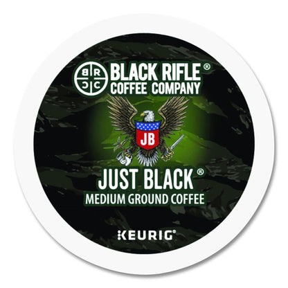 Just Black Coffee K-Cups, 88/Carton