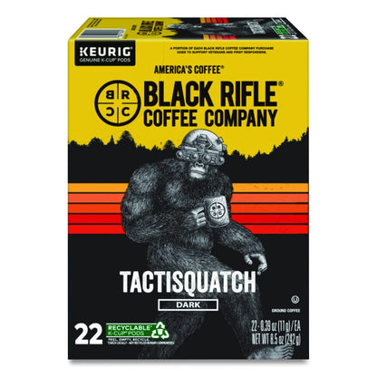 Tactisquatch Coffee K-Cups, 22/Box