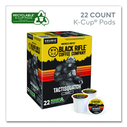 Tactisquatch Coffee K-Cups, 22/Box