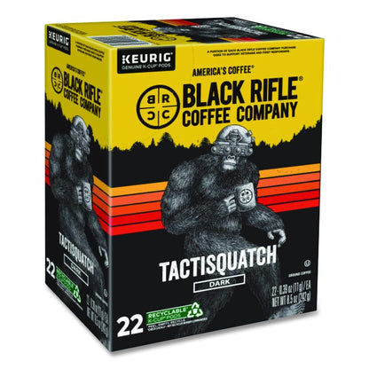 Tactisquatch Coffee K-Cups, 88/Carton