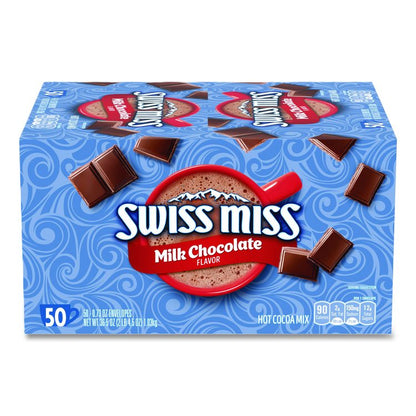 Hot Cocoa Mix, Regular, 0.73 oz. Packets, 50 Packets/Box