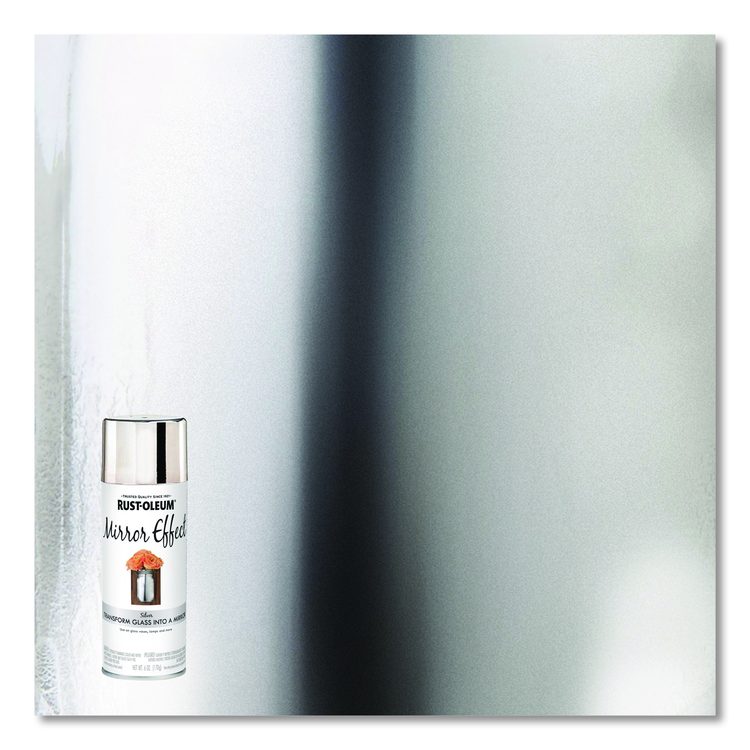 Specialty Mirror Effect Spray Paint, High Gloss Mirror, 6 oz Aerosol Can