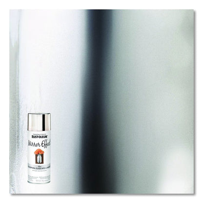Specialty Mirror Effect Spray Paint, High Gloss Mirror, 6 oz Aerosol Can