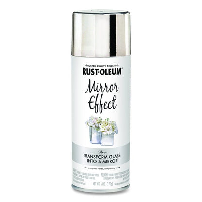 Specialty Mirror Effect Spray Paint, High Gloss Mirror, 6 oz Aerosol Can