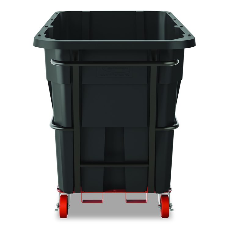 1.5 cu yd Heavy Duty Tilt Truck, Forkliftable Frame, 2,200 lb Capacity, Black