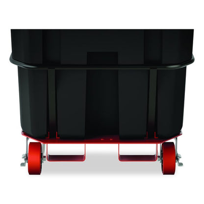 1.5 cu yd Heavy Duty Tilt Truck, Forkliftable Frame, 2,200 lb Capacity, Black