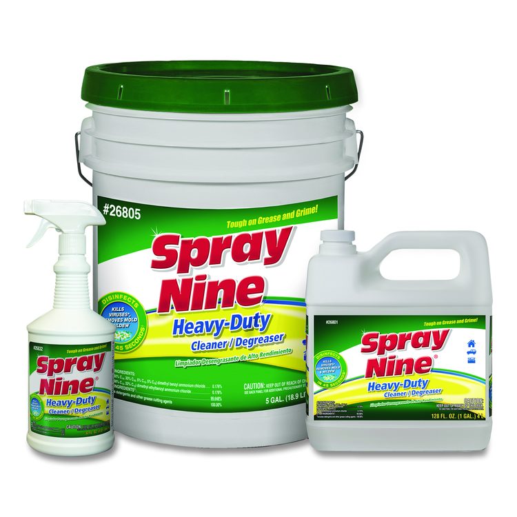Heavy Duty Cleaner/Degreaser/Disinfectant, 5 gal Pail