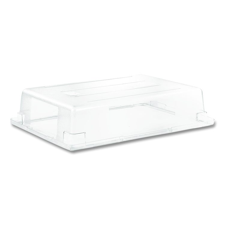 StorPlus Polycarbonate Food Storage Container, 8.5 gal, 18 x 26 x 6, Clear, Plastic