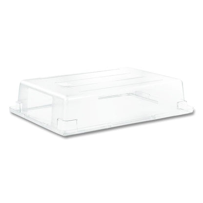 StorPlus Polycarbonate Food Storage Container, 8.5 gal, 18 x 26 x 6, Clear, Plastic