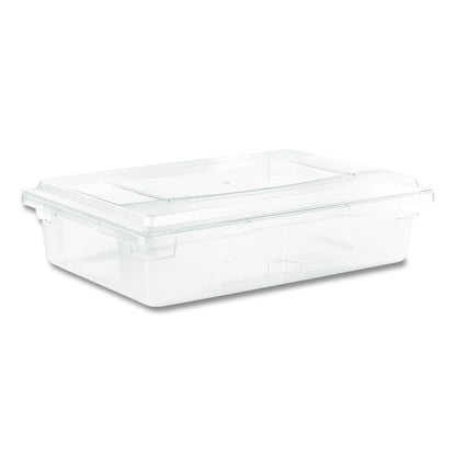 StorPlus Polycarbonate Food Storage Container, 8.5 gal, 18 x 26 x 6, Clear, Plastic