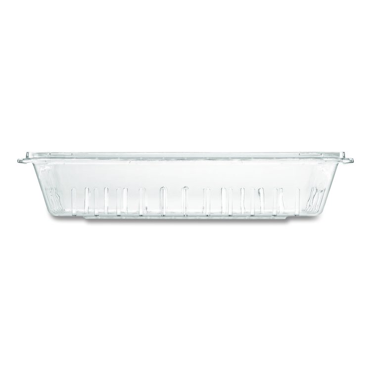 StorPlus Polycarbonate Food Storage Container Colander, 18 x 26 x 5, Clear, Plastic