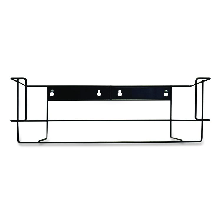 Foodservice Towel Bracket, 18 x 8 x 8, Black