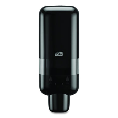 Soap and Sanitizer Dispenser S4, 1 L, 3.5 x 4 x 11, Black, 6/Carton