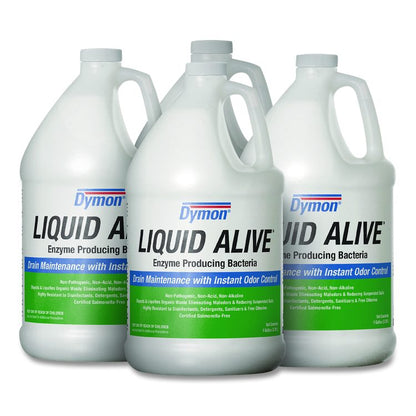 LIQUID ALIVE Enzyme Producing Bacteria, 1 gal Bottle, 4/Carton
