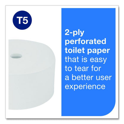 OptiServe High-Capacity Coreless Toilet Paper, 2-Ply, White, 1,500 Sheets/Roll, 18 Rolls/Carton