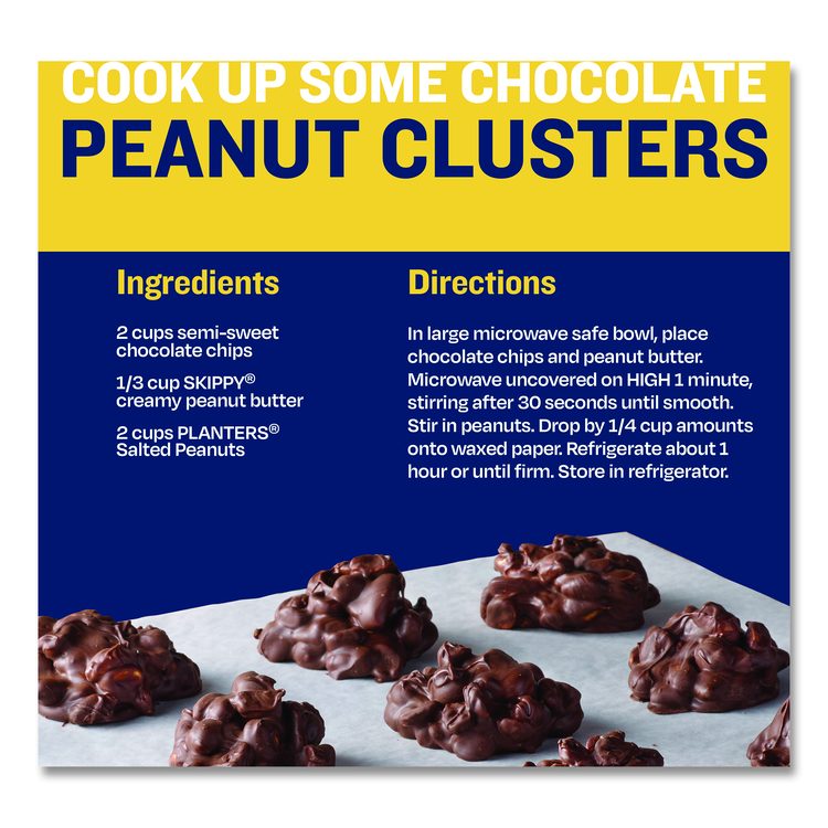 Salted Peanuts, 1.75 oz Pack, 12/Box