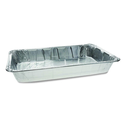 Aluminum Steam Table Pan, Full-Size Deep, 3.4" Deep, 19.6 x 11.6, 40/Carton