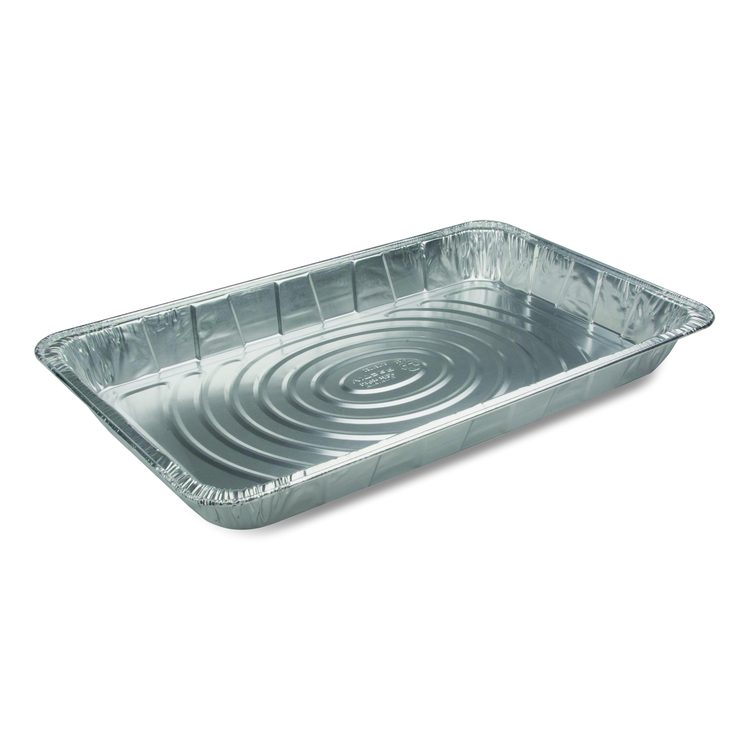 Aluminum Steam Table Pan, Full-Size Medium, 2.2" Deep, 19.6 x 11.6, 40/Carton