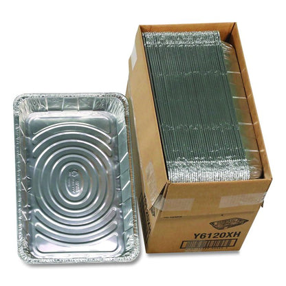 Aluminum Steam Table Pan, Full-Size Medium, 2.2" Deep, 19.6 x 11.6, 40/Carton