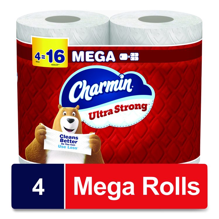 Ultra Strong Bathroom Tissue, Septic Safe, 2-Ply, White, 220 Sheets/Roll, 4 Rolls/Pack, 8 Packs/Carton
