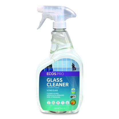 Glass Cleaner, 32 oz Spray Bottle, 6/Carton