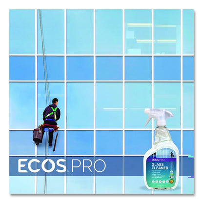 Glass Cleaner, 32 oz Spray Bottle, 6/Carton
