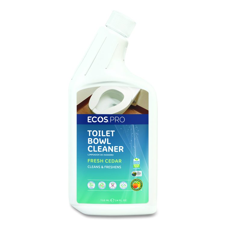 Toilet Bowl Cleaner, Fresh Cedar Scent, 24 oz Squeeze Bottle, 6/Carton