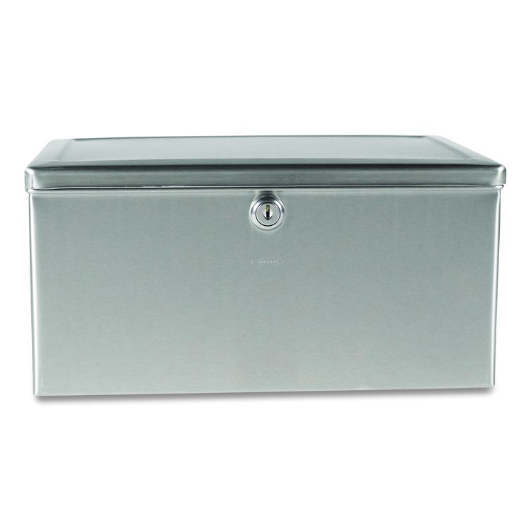 Surface-Mounted Paper Towel Dispenser, 12.13 x 6.13 x 7.25, Satin Stainless Steel