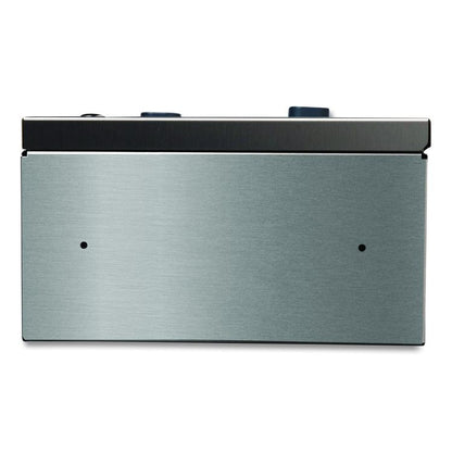ConturaSeries Surface-Mounted Napkin/Tampon Vendor, Stainless Steel, 12 x 8 x 26, Silver