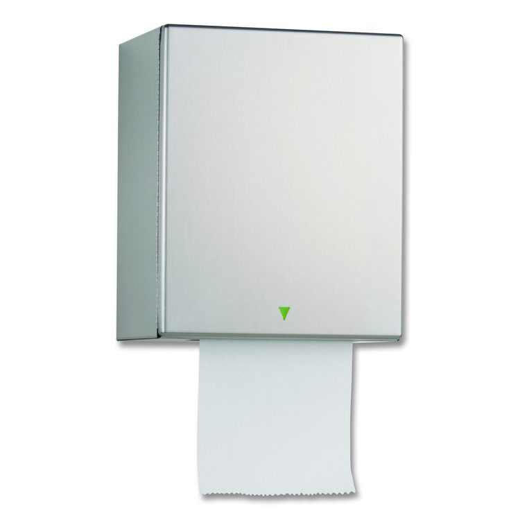 ClassicSeries Surface-Mounted Automatic Roll Paper Towel Dispenser, 12.63 x 9.06 x 15.5, Satin Stainless Steel