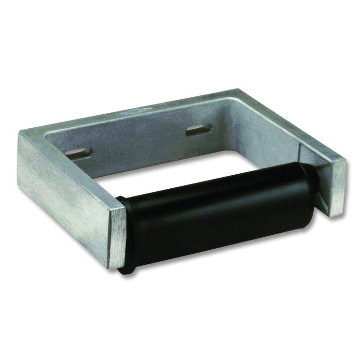 Toilet Tissue Dispenser for Single Roll, 6.5 x 4 x 1, Gray